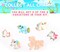 2 Pack Cloud Slime Kit with 8 Accessories & 2 Large Charms (Fairy Tale)